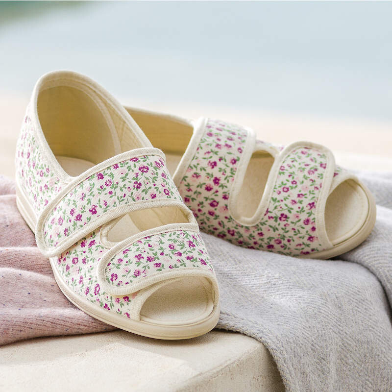 Cosyfeet Milly Beige and Pink Strap Extensions