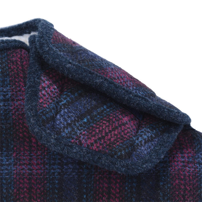 Cosyfeet Robbie Burgundy Tartan Slipper Extensions