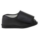 Cosyfeet Rowan Black Leather House Shoe, Size: 5