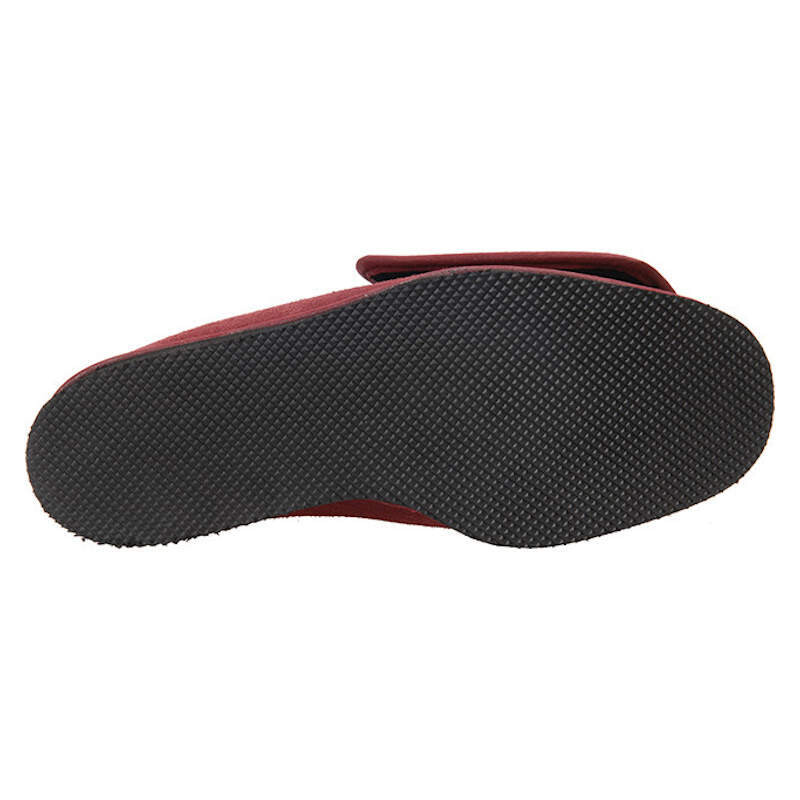 Cosyfeet Rowan Burgundy Suede House Shoe