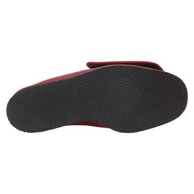 Cosyfeet Rowan Burgundy Suede House Shoe