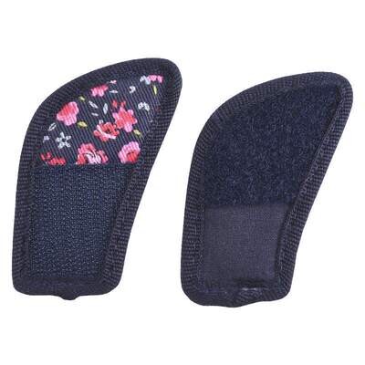 Cosyfeet Sally Navy Pink Floral Strap Extensions