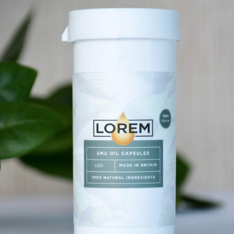 Lorem Emu Oil Capsules
