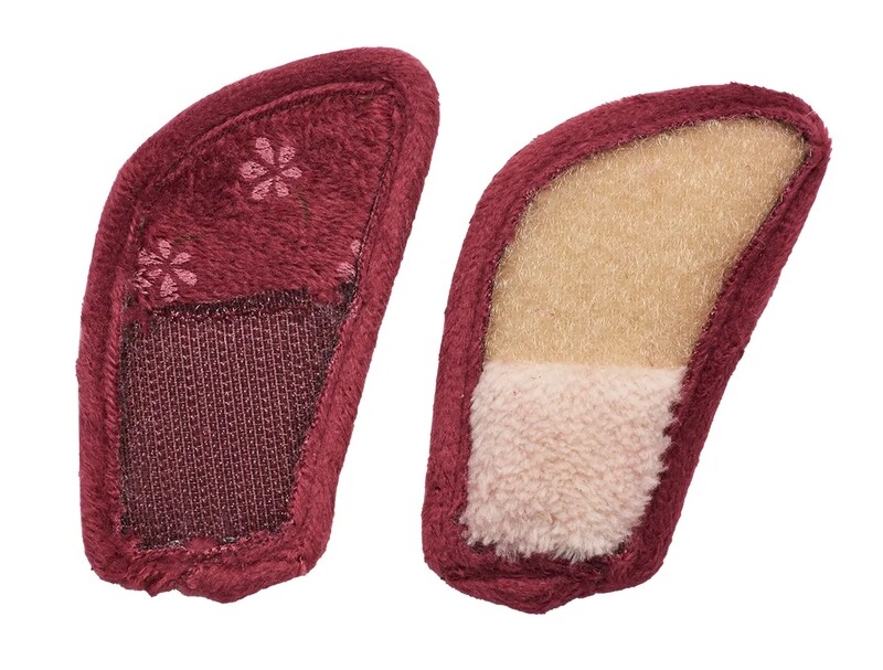 Cosyfeet Snuggly Burgundy Floral Strap Extensions