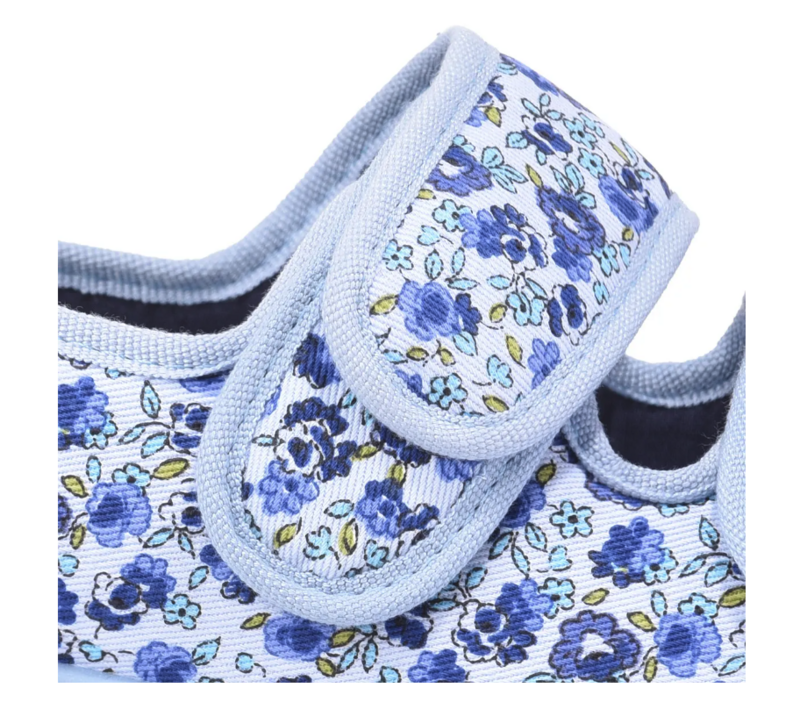 Cosyfeet Milly Navy and Lilac Strap Extensions