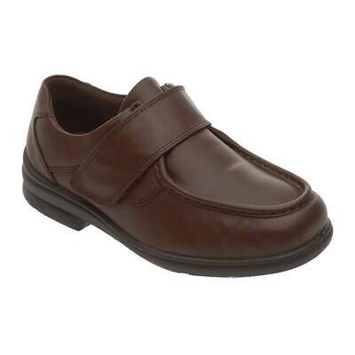 Cosyfeet Mason Brown Leather Mens Shoes
