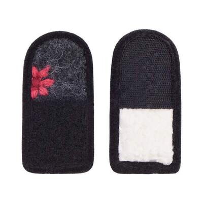 Cosyfeet Holly Winter Charcoal Floral Strap Extensions