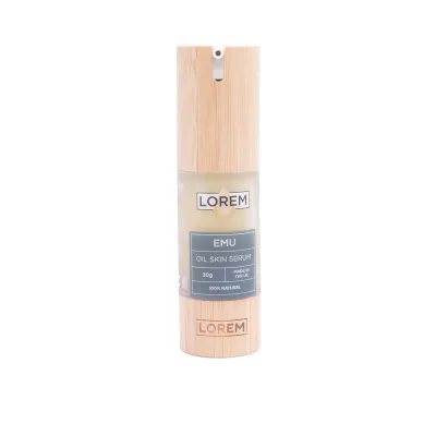Lorem Emu Oil | 30g Pump Dispenser Bottle