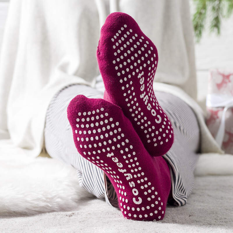 Cosyfeet Gripper Socks Berry Cosyfeet Gripper Socks Berry