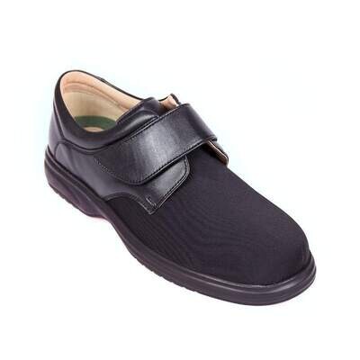 Sandpiper Travis Black Stretch Mens Shoes