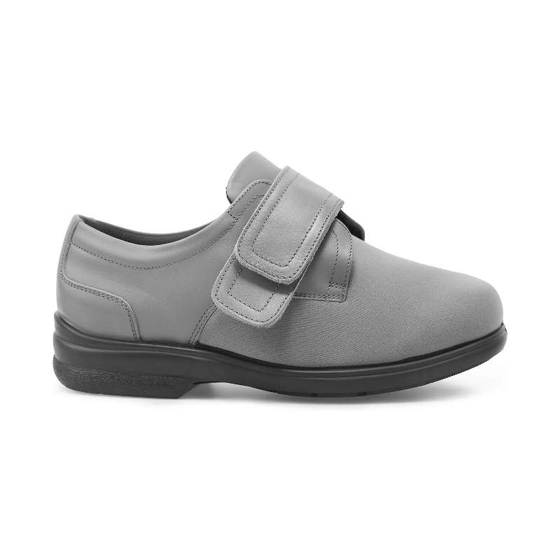 Cosyfeet Ken Black Stretch Mens Shoes