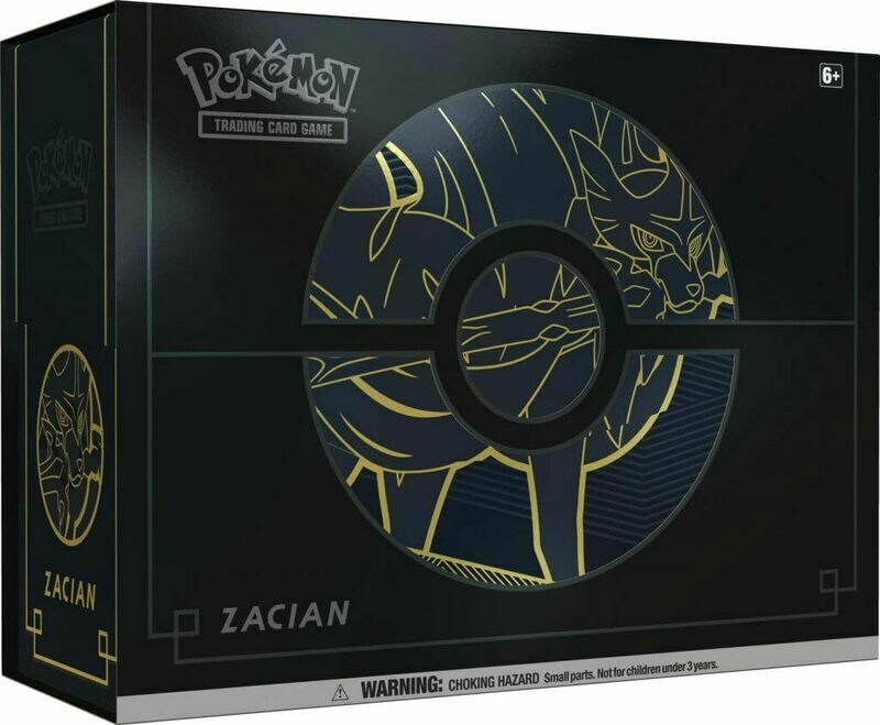 ‘Pokémon TCG Elite Trainer Box Plus - Zacian &amp; Zamazenta’