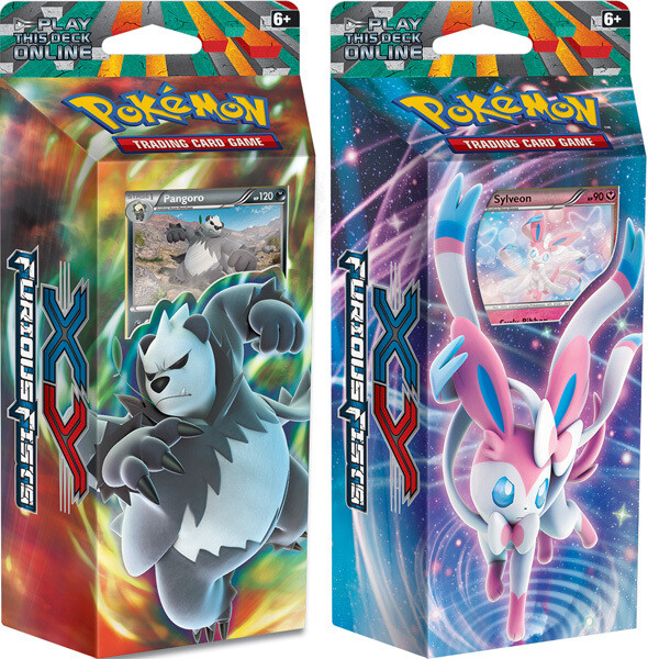 POKEMON TCG - XY Furious Fists Theme Deck - This is for the pair