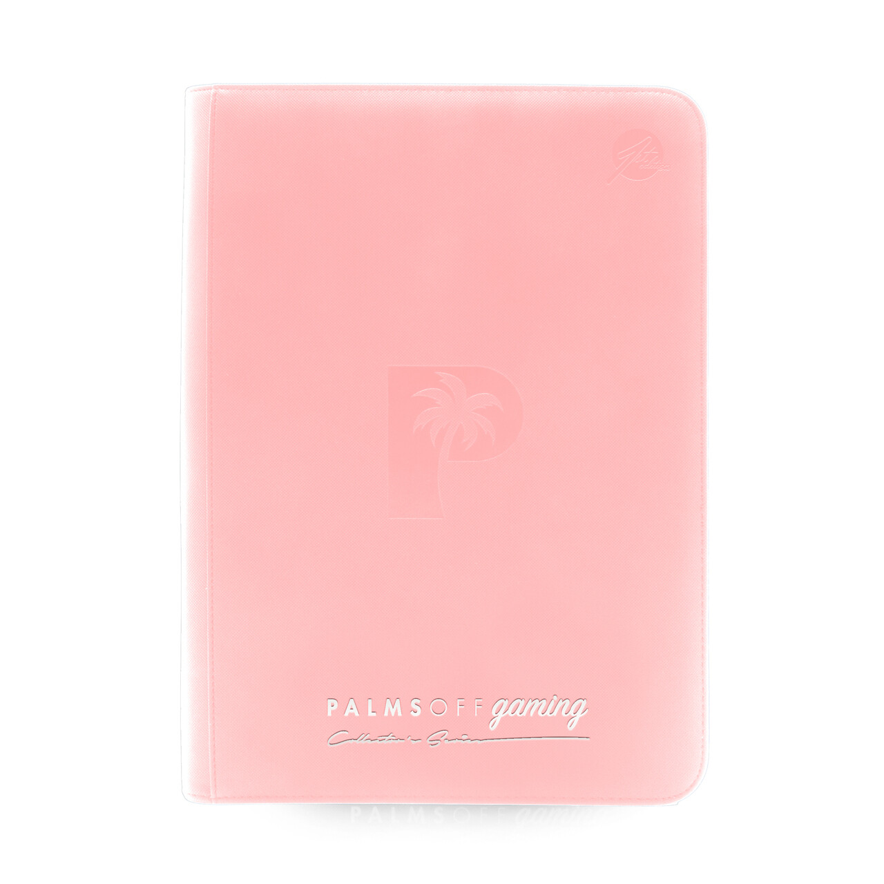 Palms Off Gaming - Collector&#39;s Series 9 Pocket Zip Trading Card Binder - PINK