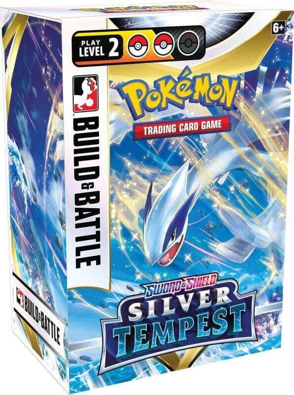 POKÉMON TCG Sword and Shield 12- Silver Tempest Build &amp; Battle Box