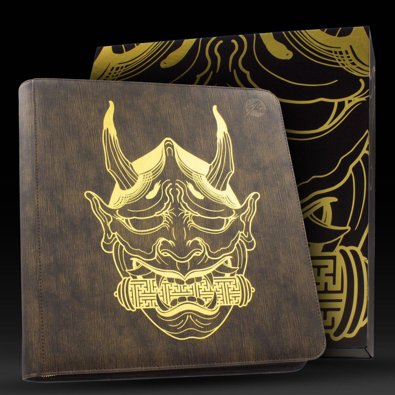 Palms Off Gaming - Artist Series 12 Pocket Binder - Oni Deathmask by Beau Ingleton
