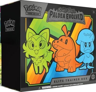 POKÉMON TCG Scarlet &amp; Violet 2 Paldea Evolved - Elite Trainer Box