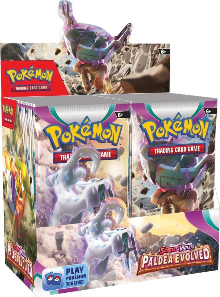POKÉMON TCG Scarlet &amp; Violet 2 Paldea Evolved - Booster Box