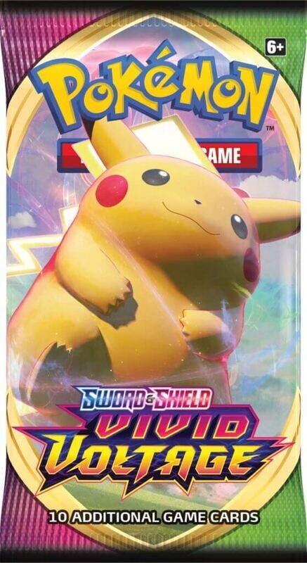 Pokemon TCG Sword &amp; Shield Vivid Voltage Booster Pack