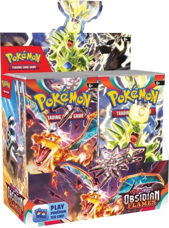 POKÉMON TCG Scarlet &amp; Violet 3 Obsidian Flames Booster Box