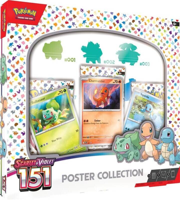 POKÉMON TCG Scarlet &amp; Violet 151 Poster Collection