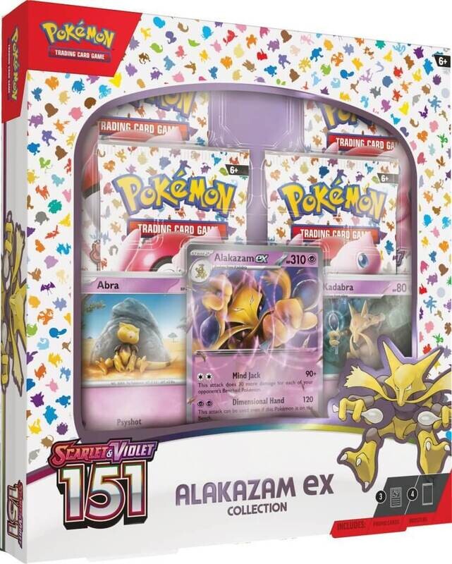 POKÉMON TCG Scarlet &amp; Violet 151 Collection—Alakazam ex