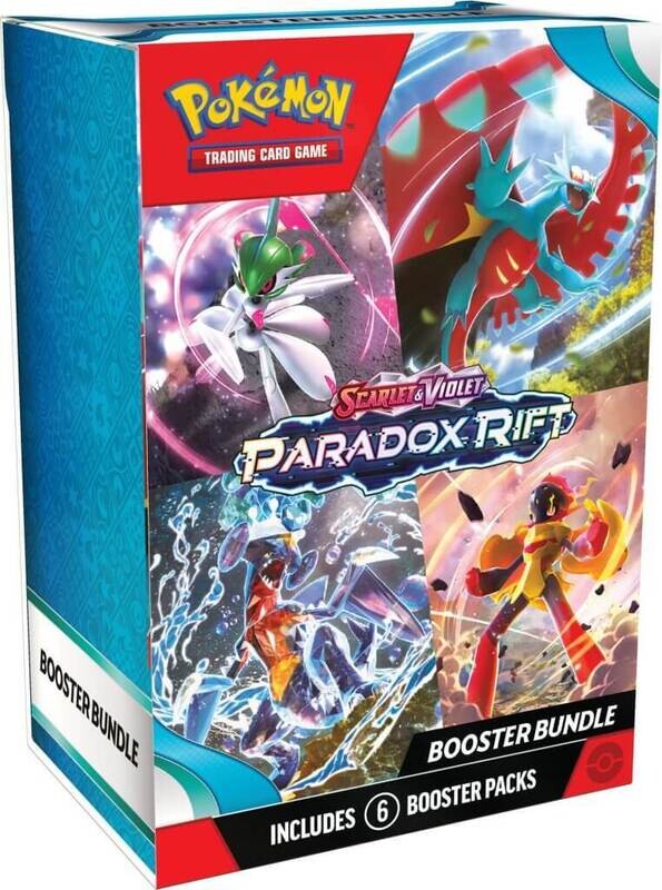 POKÉMON TCG Scarlet &amp; Violet 4 Paradox Rift Booster Bundle