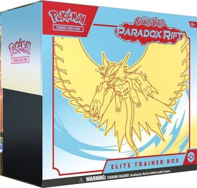 POKÉMON TCG Scarlet &amp; Violet 4 Paradox Rift Elite Trainer Box