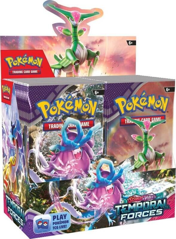 POKÉMON TCG Scarlet &amp; Violet 5 Temporal Forces Booster Box