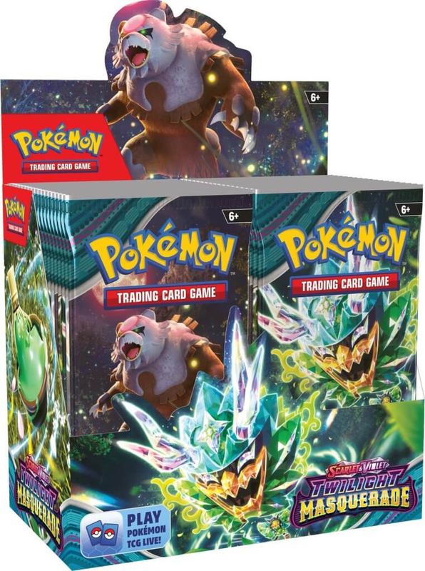 POKÉMON TCG Scarlet &amp; Violet 6 Twilight Masquerade Booster Box