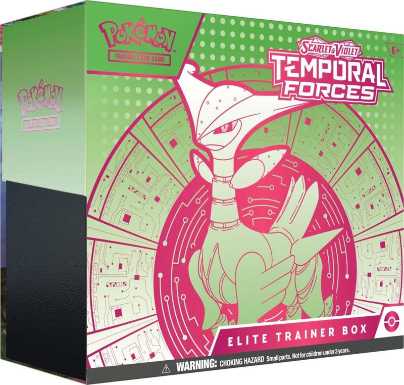 POKÉMON TCG Scarlet &amp; Violet 5 Temporal Forces Elite Trainer Box