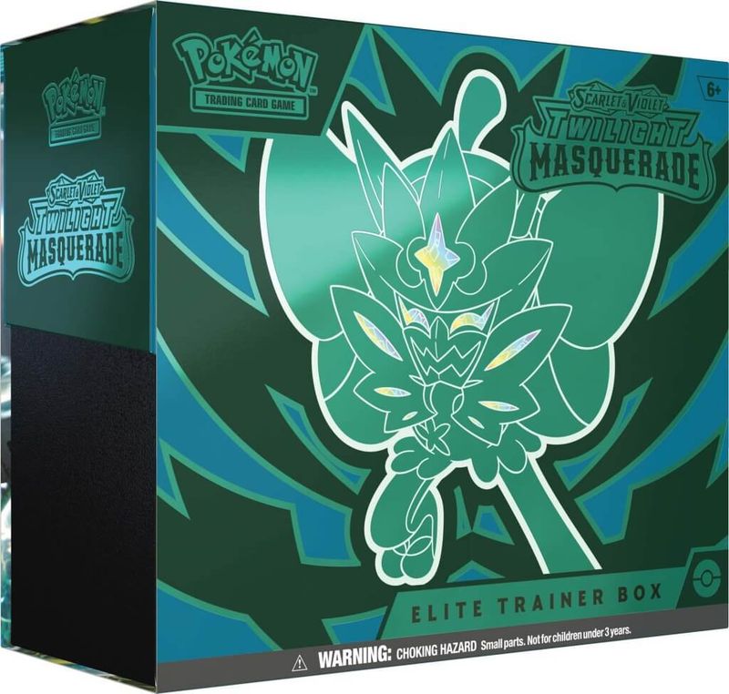 POKÉMON TCG Scarlet &amp; Violet 6 Twilight Masquerade Elite Trainer Box