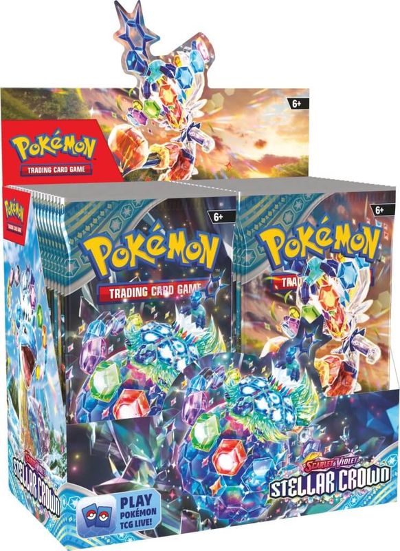 POKÉMON TCG Scarlet &amp; Violet 7 Stellar Crown Booster Box