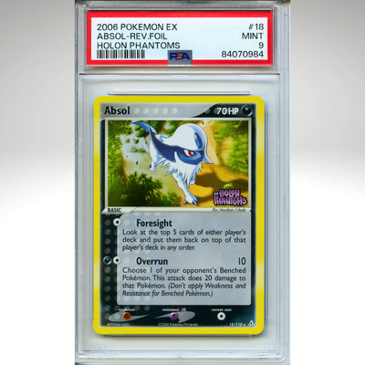 Absol 18/110 Pokemon PSA 9 Holon Phantoms Reverse Holo