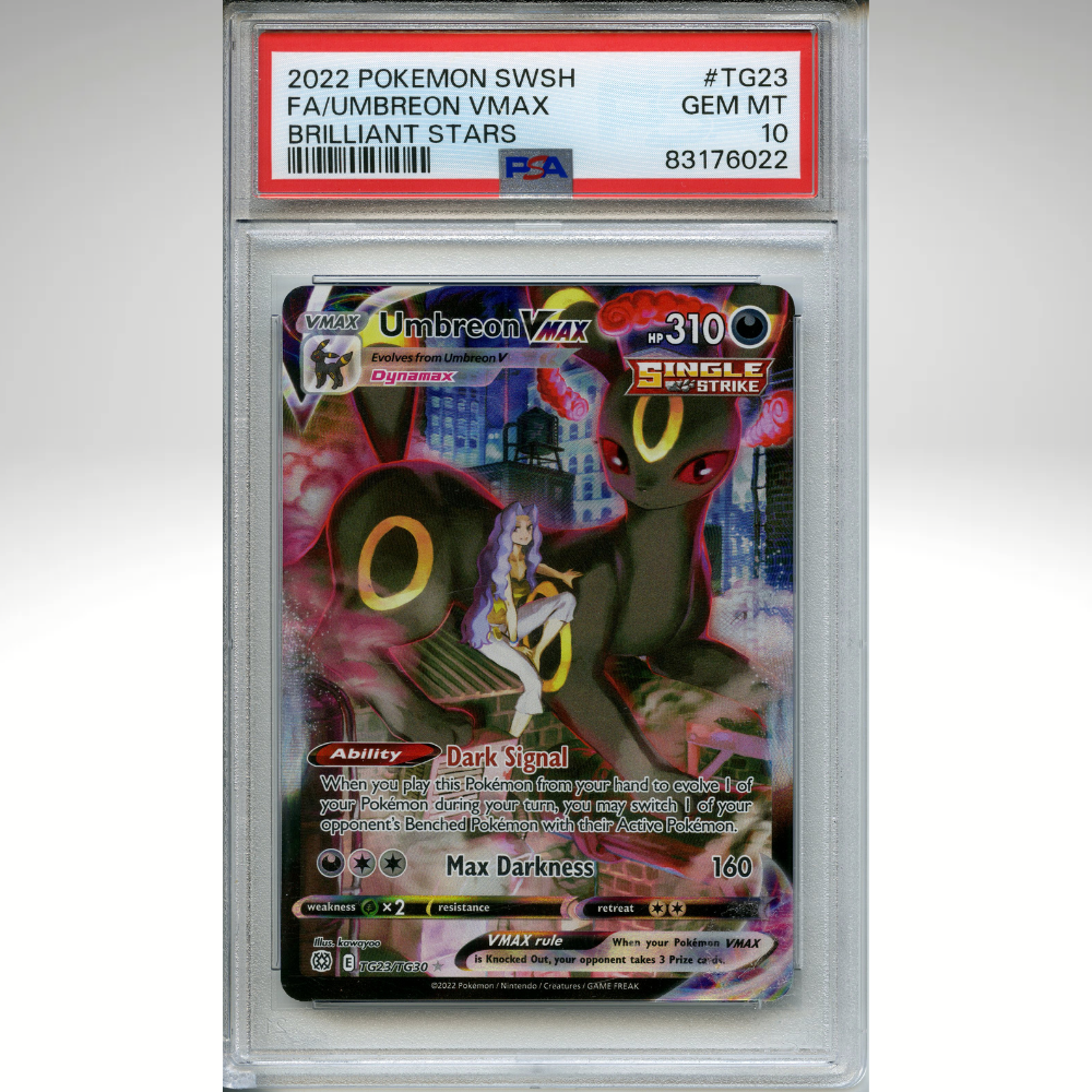 Umbreon VMAX TG23/TG30 Pokemon PSA 10 Brilliant Stars TG