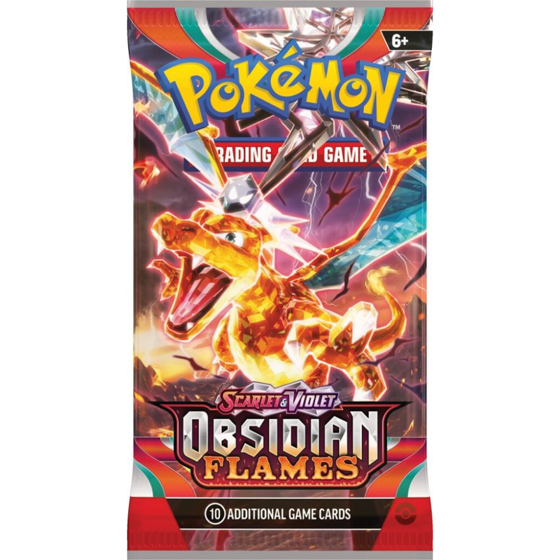 POKÉMON TCG Scarlet &amp; Violet 3 Obsidian Flames Booster Pack
