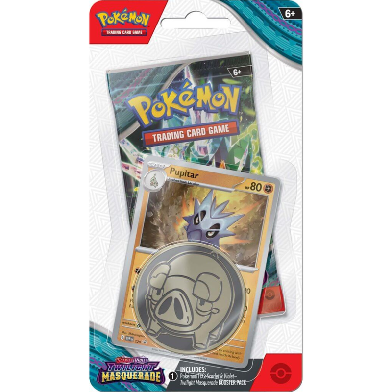 POKÉMON TCG Scarlet &amp; Violet 6 Twilight Masquerade Checklane Blister