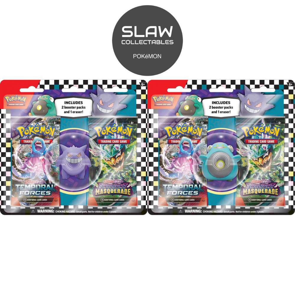 ​POKÉMON TCG Eraser Blister 2024