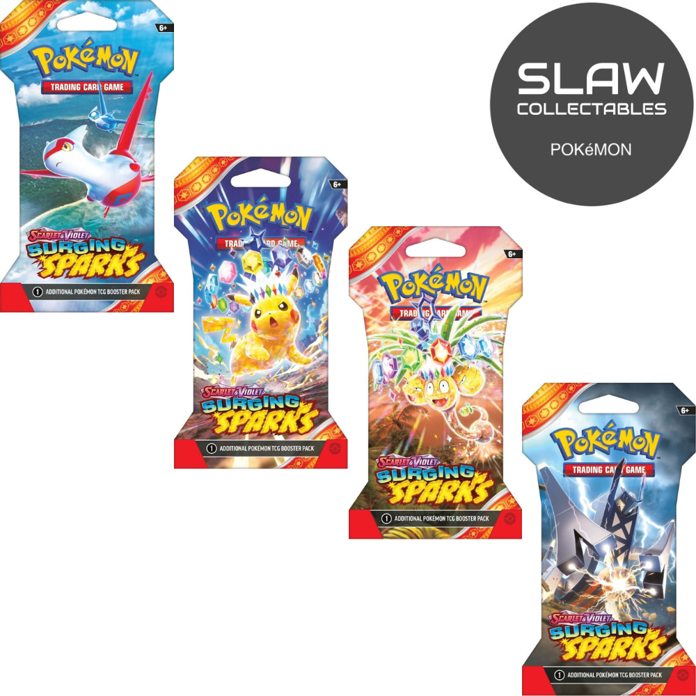 ​POKÉMON TCG Scarlet &amp; Violet 8 Surging Sparks Blisters