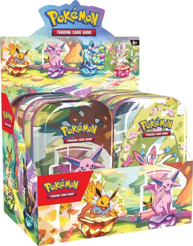 POKÉMON TCG Scarlet &amp; Violet 8.5 Prismatic Evolutions Mini Tin