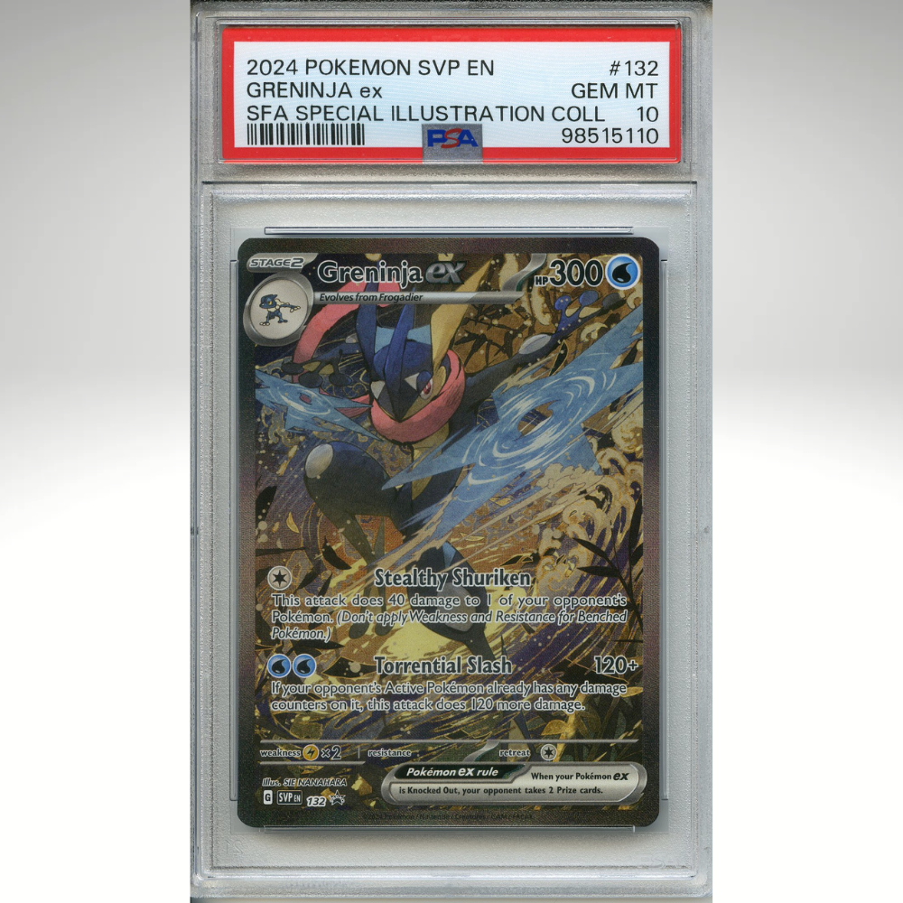 Greninja Ex SVP132 Pokemon PSA 10 Promo