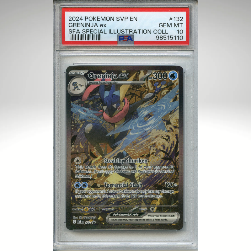 Greninja Ex SVP132 Pokemon PSA 10 Promo