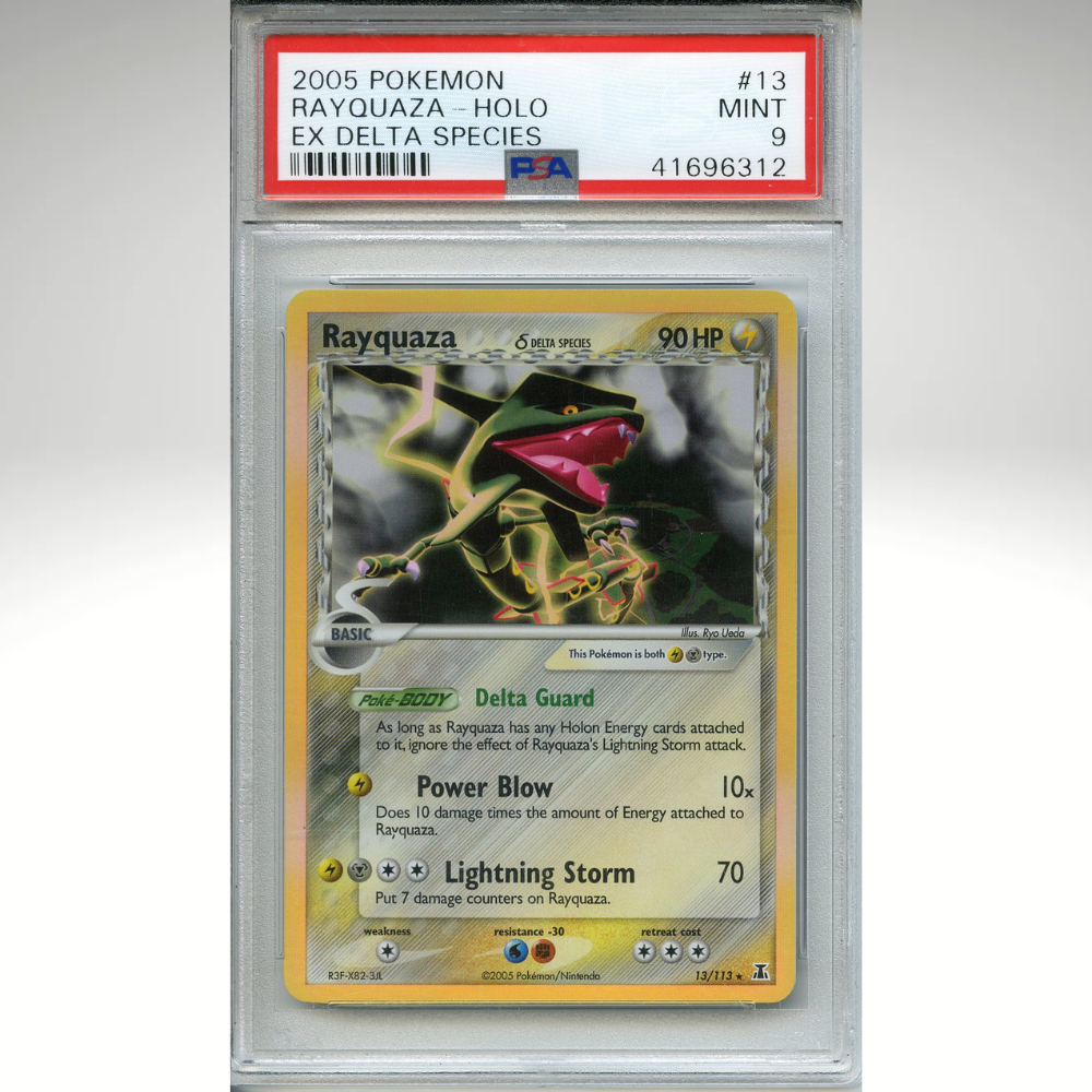 Rayquaza 13/113 Pokemon PSA 9 Ex Delta Species Holo
