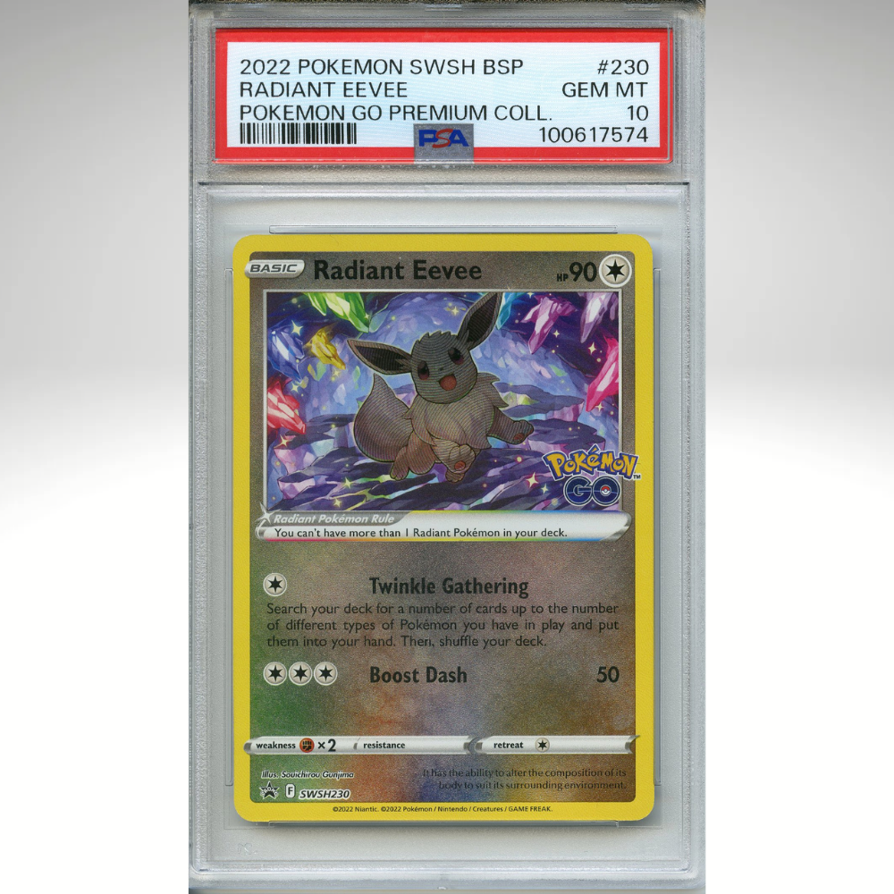 Radiant Eevee SWSH230 Pokemon PSA 10 Promo