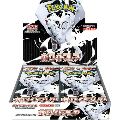White Flare SV11W Booster - Japanese Pokemon