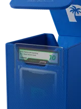 Palms Off Gaming Graded Card Storage Case 2.0 - SMALL BLUE
