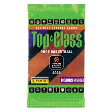 Panini Top Class Pure Basketball 2025 Turkish Airline Euro League Trading Cards Booster Pack