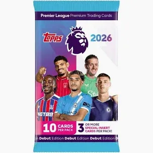 EPL - Topps Premier League Trading Cards 2026 - SINGLE BOOSTER
