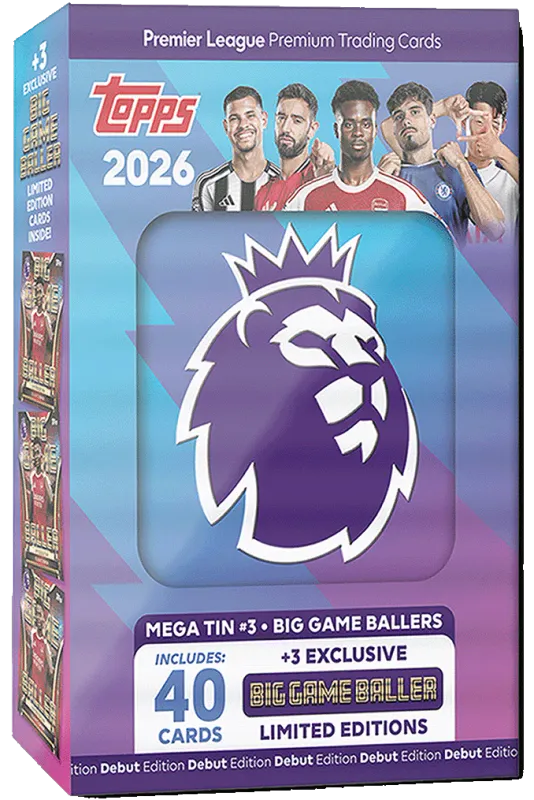 Topps Premier League 2026 - Debut Edition - Mega Tin (Big Game Baller) #3