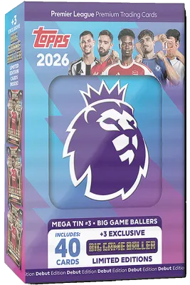 Topps Premier League 2026 - Debut Edition - Mega Tin (Big Game Baller) #3